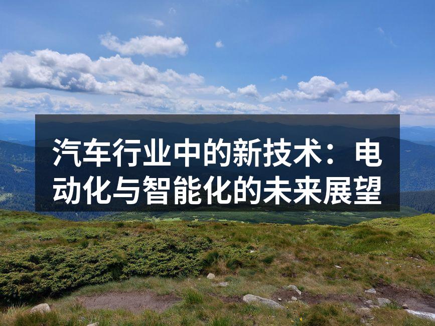 电动汽车在城市街道上行驶